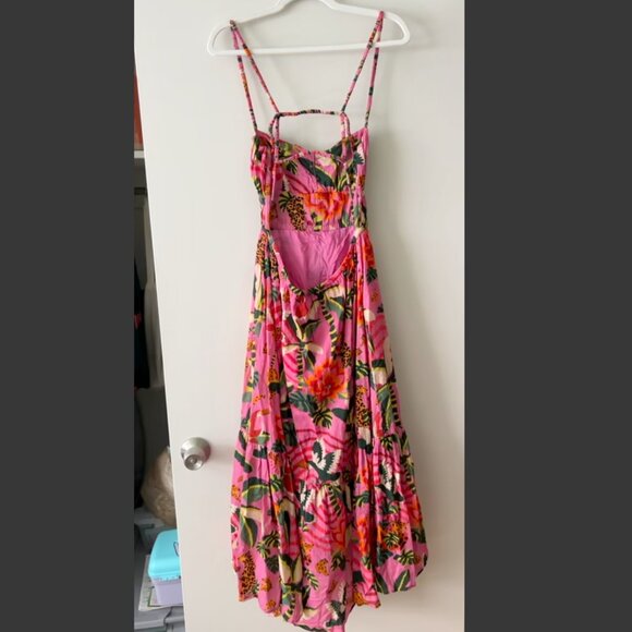 Farm Rio: Leopard Forest Midi Dress - Picture 9 of 9